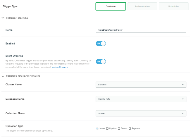 Configuring the Realm Trigger Part 1